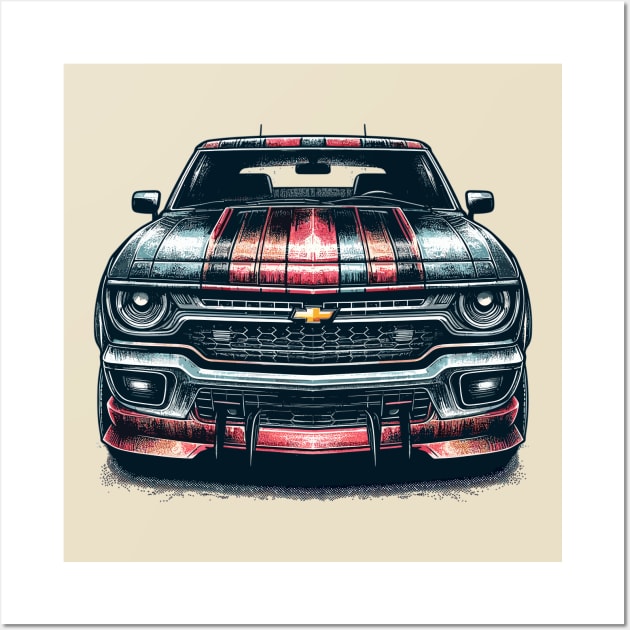 Chevy car Wall Art by Vehicles-Art